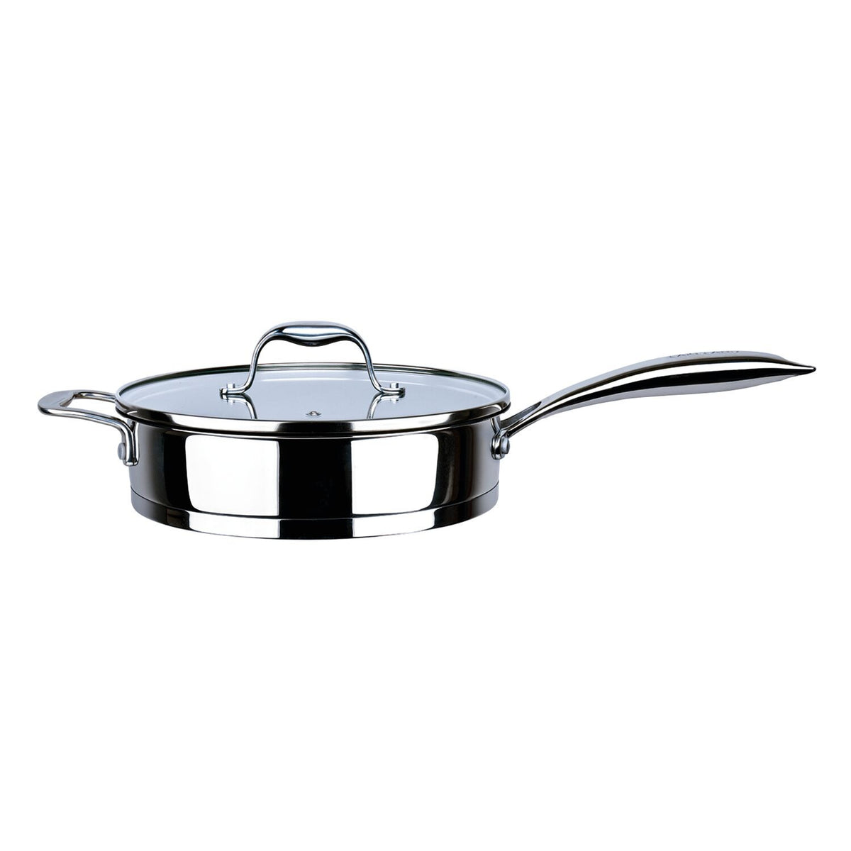 Stainless Steel 24cm Lidded Sauté Pan