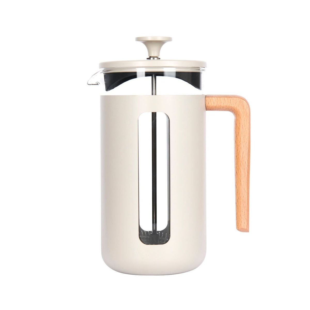 Cafetière Pisa Stainless Steel Eight Cup Cafetière Latte LCPISA8CPLATW