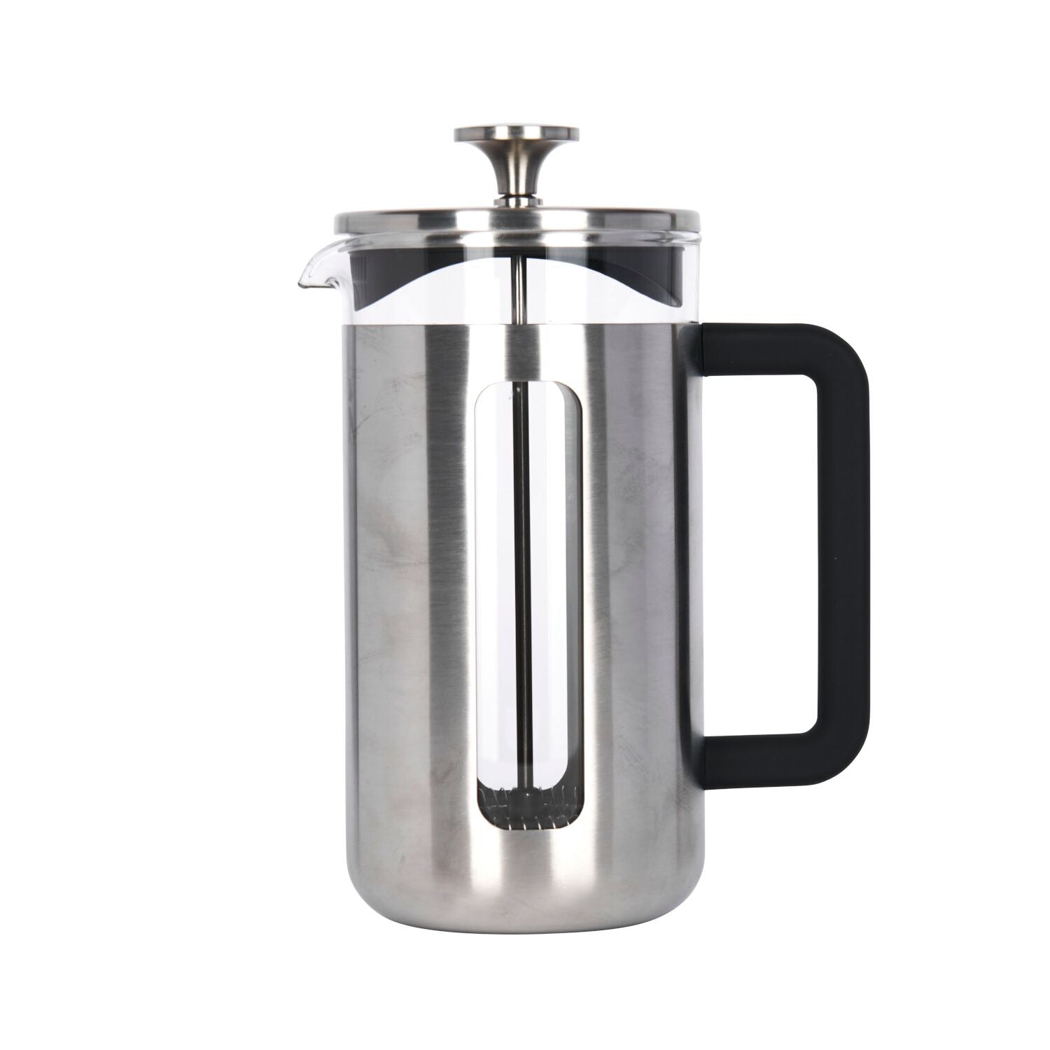 Cafetière Pisa Brushed Stainless Steel Eight Cup Cafetière