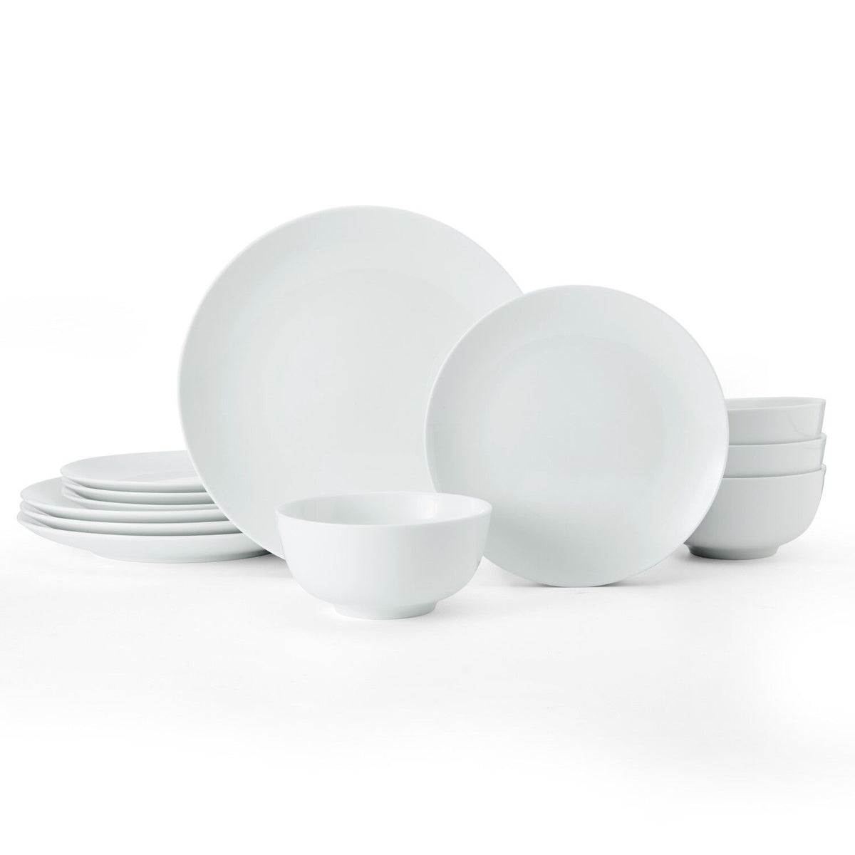 Chalk 12 piece Porcelain Dinner Set