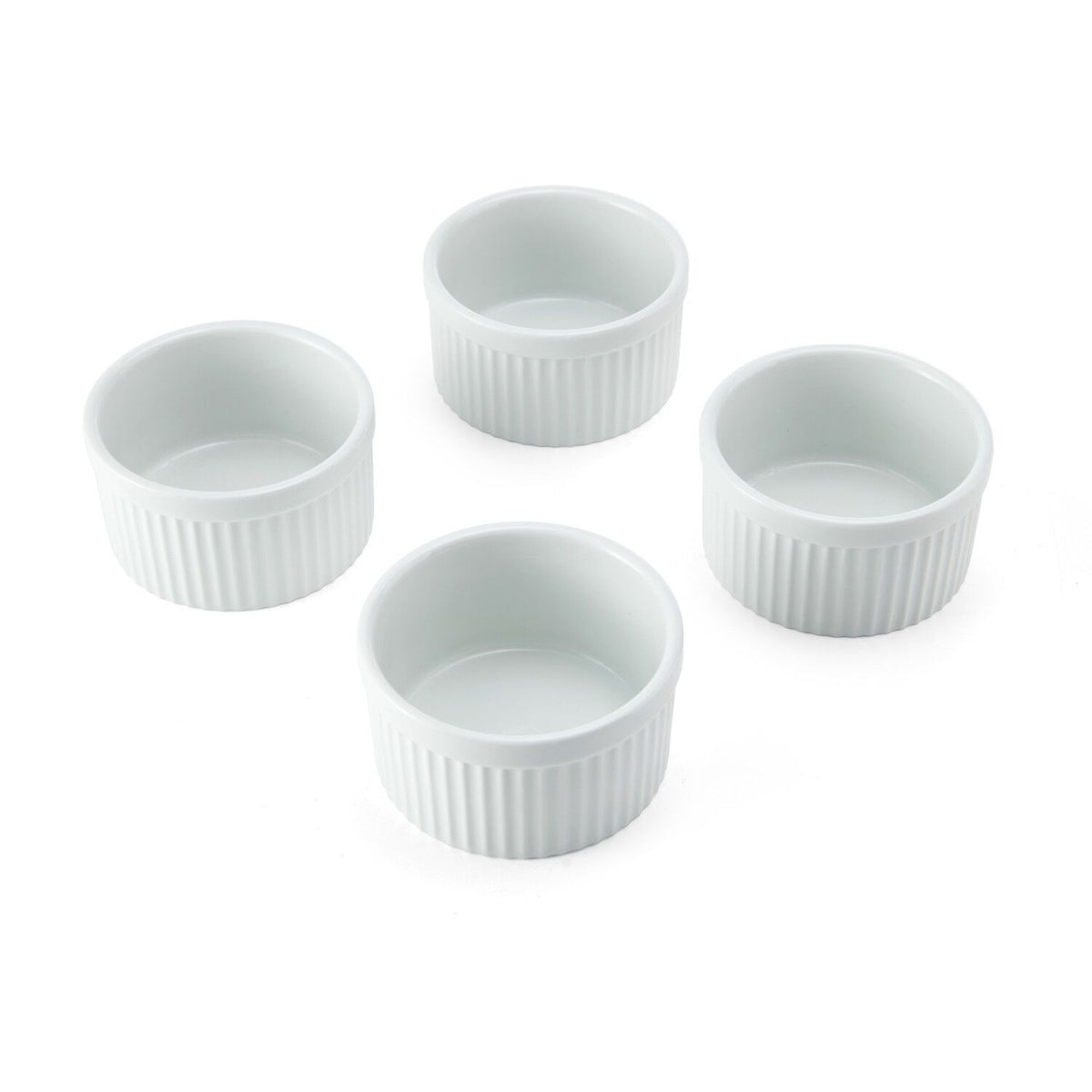 Chalk 4 piece Porcelain Ramekin Set