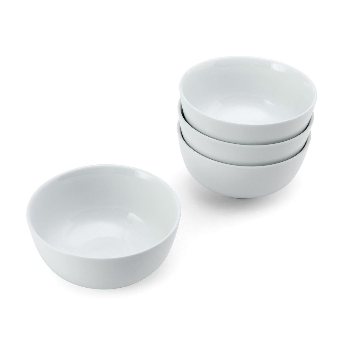 Chalk 4 piece Porcelain Cereal Bowl Set