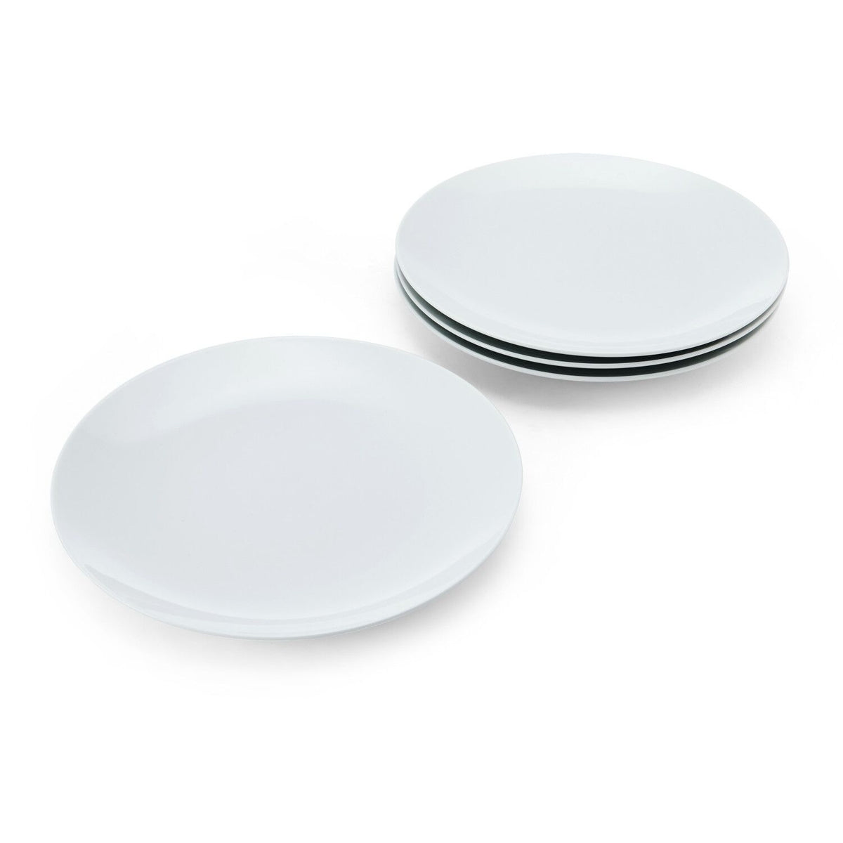 Chalk 4 piece Porcelain Dinner Plate Set