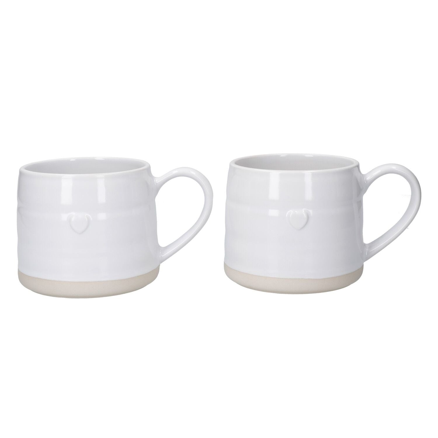 2 Stoneware Cosy Mugs