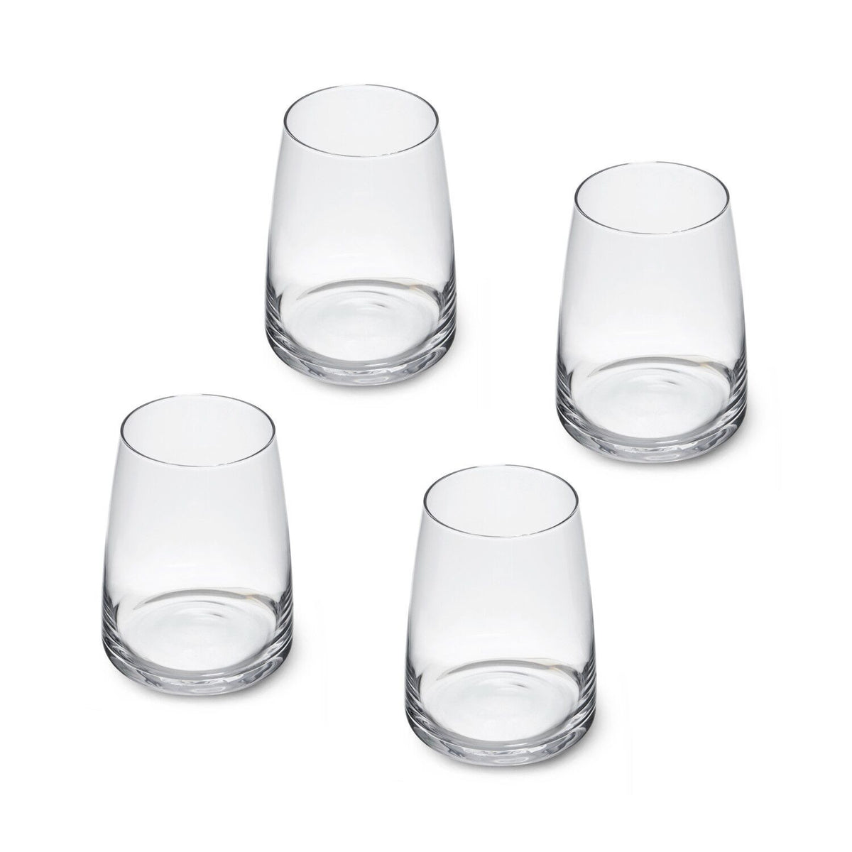 4 Palermo Stemless Glasses