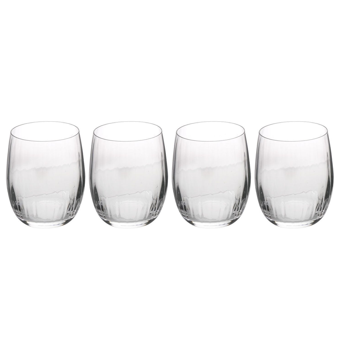 4 Treviso Stemless Glasses