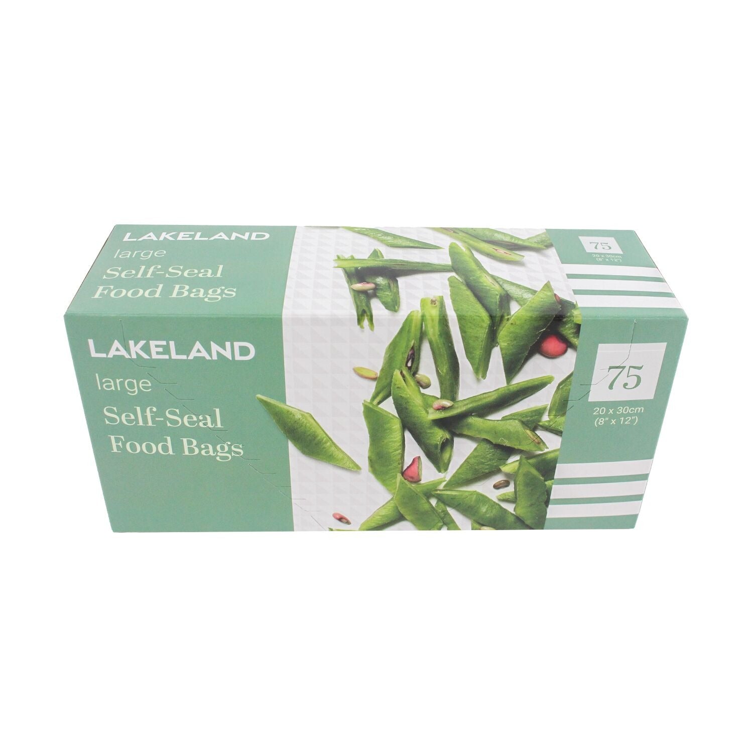 75 Press Seal Food Storage Bags 20 x 30cm