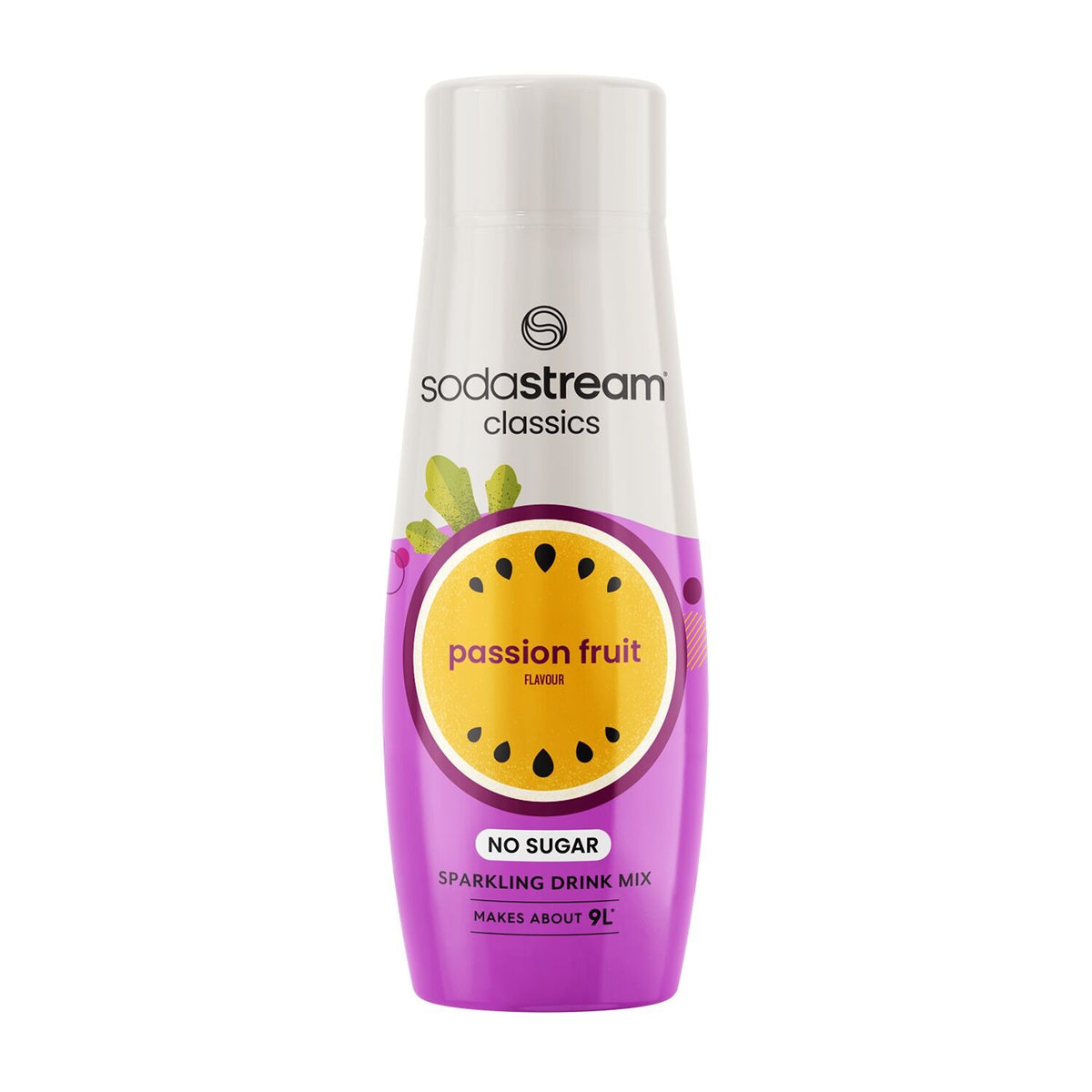 SodaStream Classics Passionfruit Zero Sparkling Drink Mix 440ml
