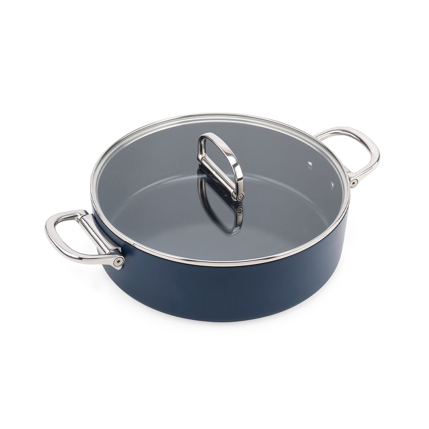 Space 28cm Shallow Casserole Dish Lid Folding Handles