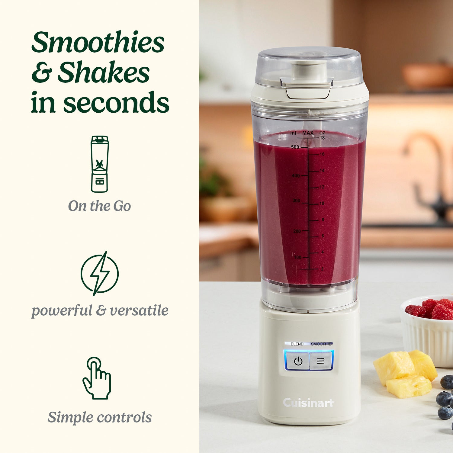 Cuisinart Blast & Go Portable Blender – Lakeland