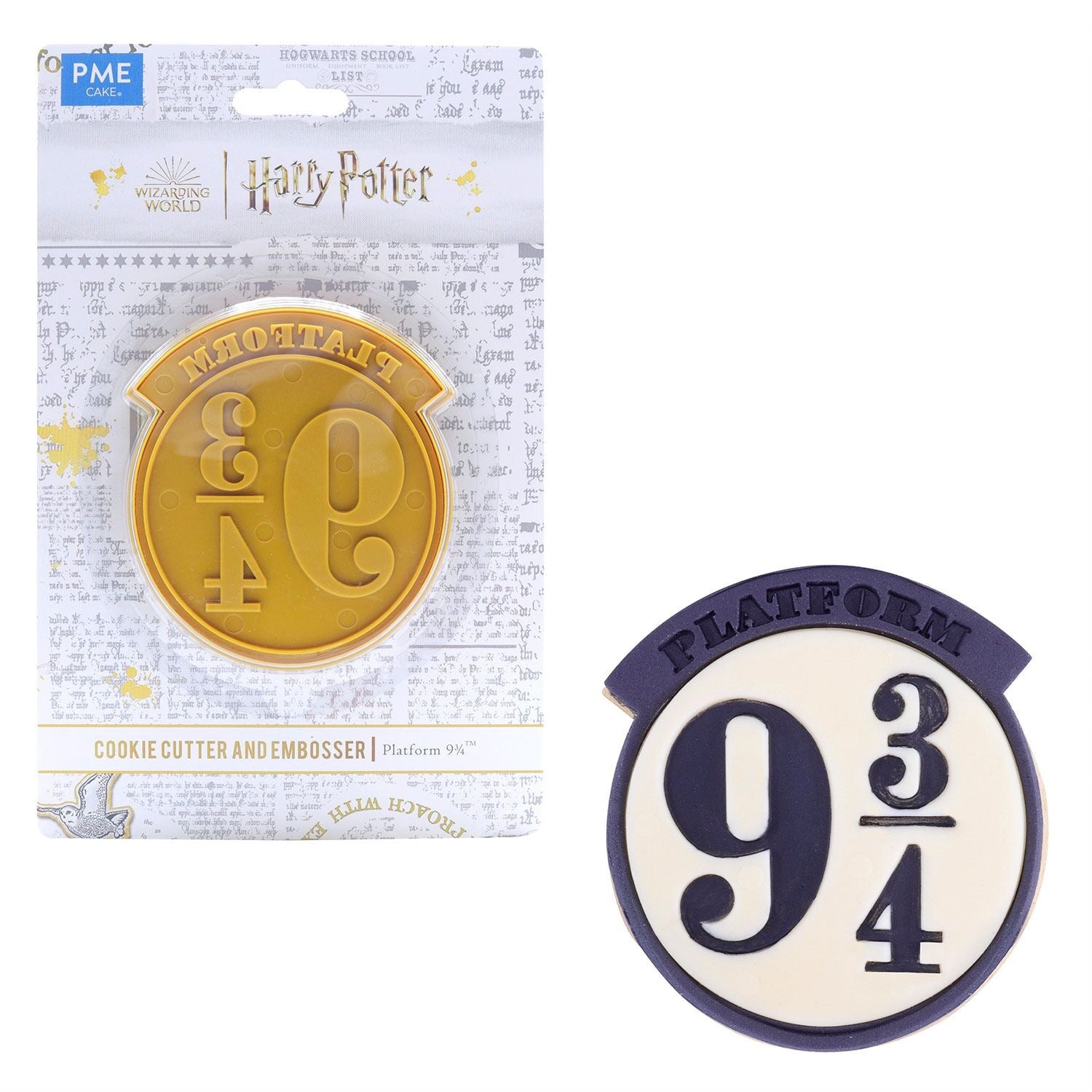 Harry Potter Platform 9¾ Cookie Cutter Embosser