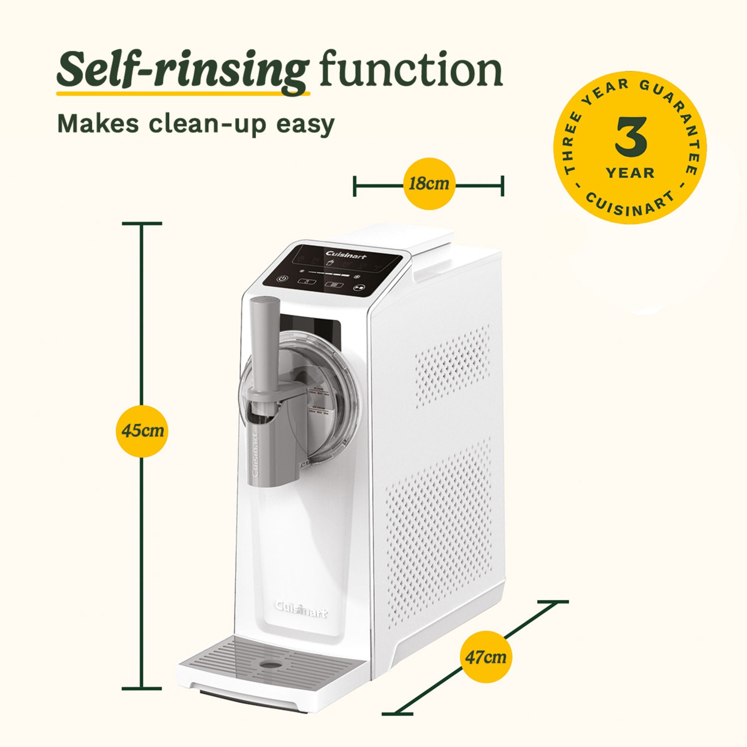 Cuisinart Frost Fusion 6-in-1 Soft Serve Ice Cream and Frozen
